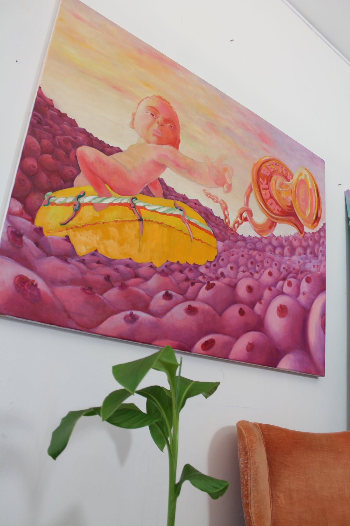 
Suck Better by Dominic Virtosu: original work, 130x170cm, oil on canvas, 2019 (view 4)