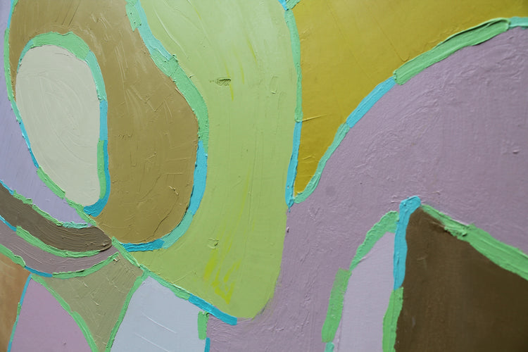 
Abstract Composition, 170x160cm, oil on canvas, 2013, detail of the work