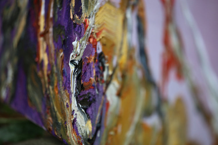 
Detail of the work "Jungle" - work completed and photographed by the Dominic Virtosu in 2019 at his country studio in Romania.