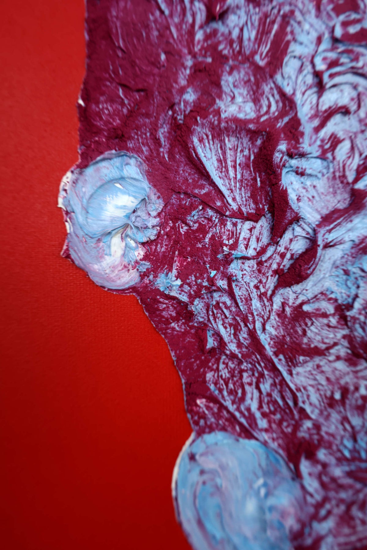 
King Cactus by Dominic Virtosu: original work, 150x130cm / 59.06x51.18 in, oil, spray paint and pigment on canvas, 2022 (view 19)