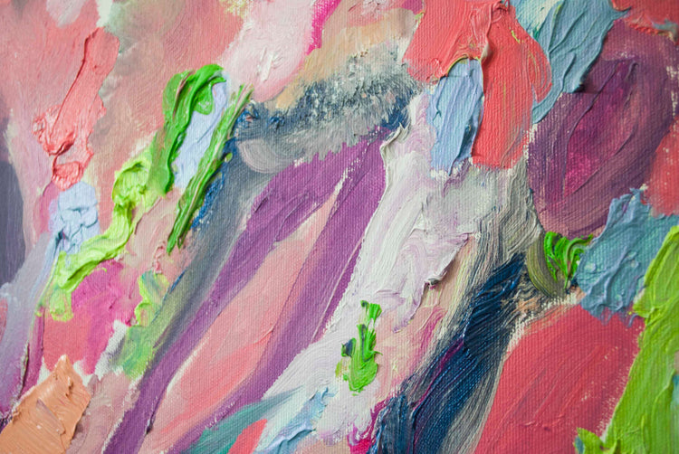 
Mood of the Day by Dominic Virtosu: original work, 100x100 cm / 39.37x39.37 in, oil on canvas, 2021 (view 14)