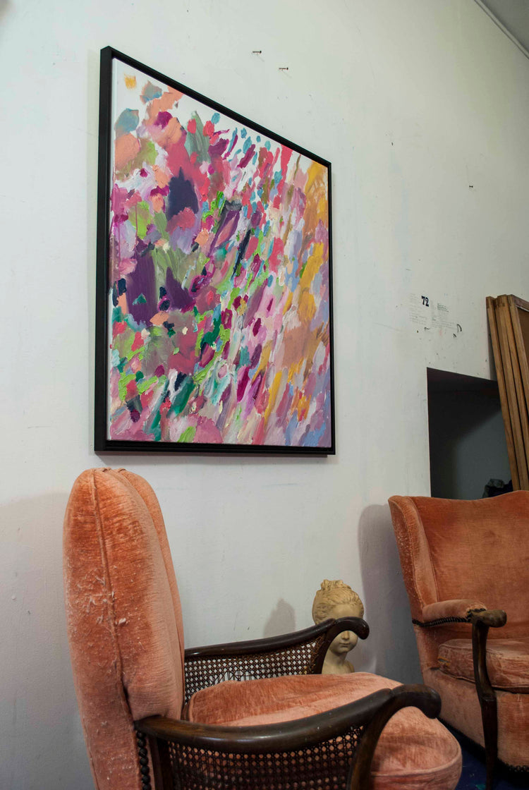 
Mood of the Day by Dominic Virtosu: original work, 100x100 cm / 39.37x39.37 in, oil on canvas, 2021 (view 20)