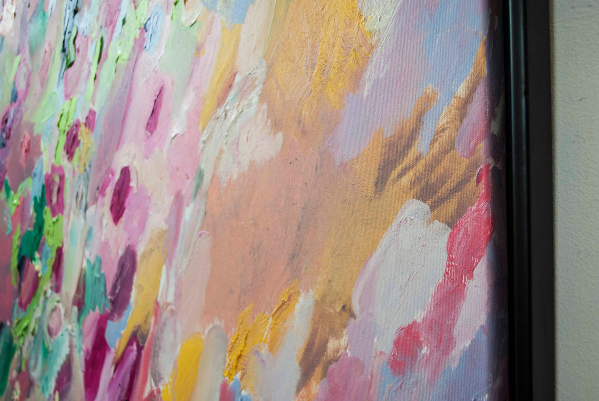 
Mood of the Day by Dominic Virtosu: original work, 100x100 cm / 39.37x39.37 in, oil on canvas, 2021 (view 8)