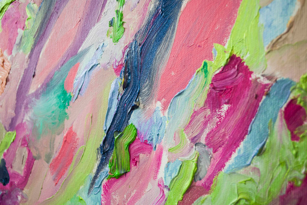 
Mood of the Day by Dominic Virtosu: original work, 100x100 cm / 39.37x39.37 in, oil on canvas, 2021 (view 12)