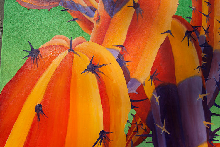 
Close-up of the shadows