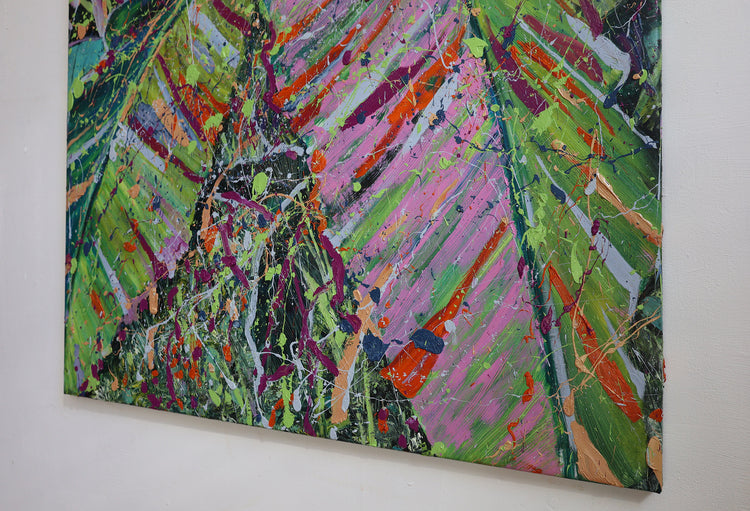 
One Part of Eden by Dominic Virtosu: original work, 160x110cm, oil on canvas, 2022 (view 3)