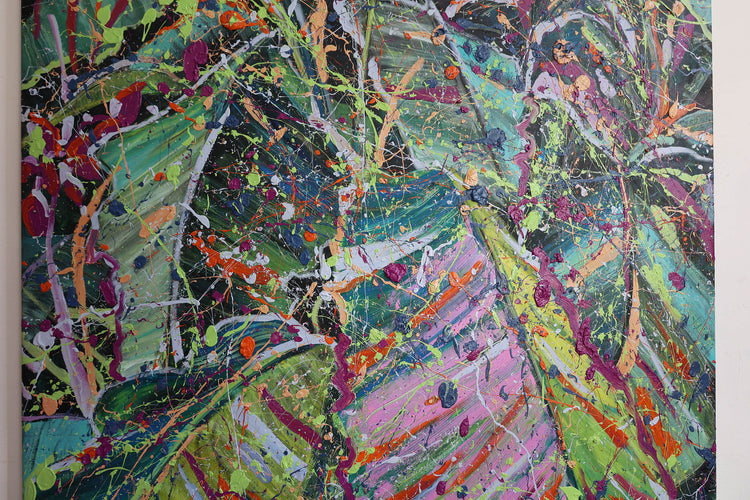 
One Part of Eden by Dominic Virtosu: original work, 160x110cm, oil on canvas, 2022 (view 2)