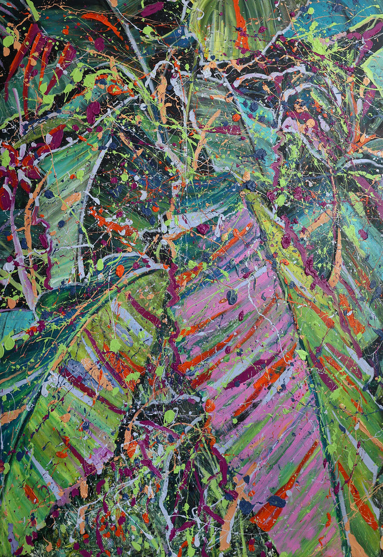 
One Part of Eden by Dominic Virtosu: original work, 160x110cm, oil on canvas, 2022