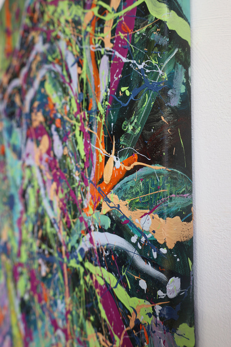 
One Part of Eden by Dominic Virtosu: original work, 160x110cm, oil on canvas, 2022 (view 6)