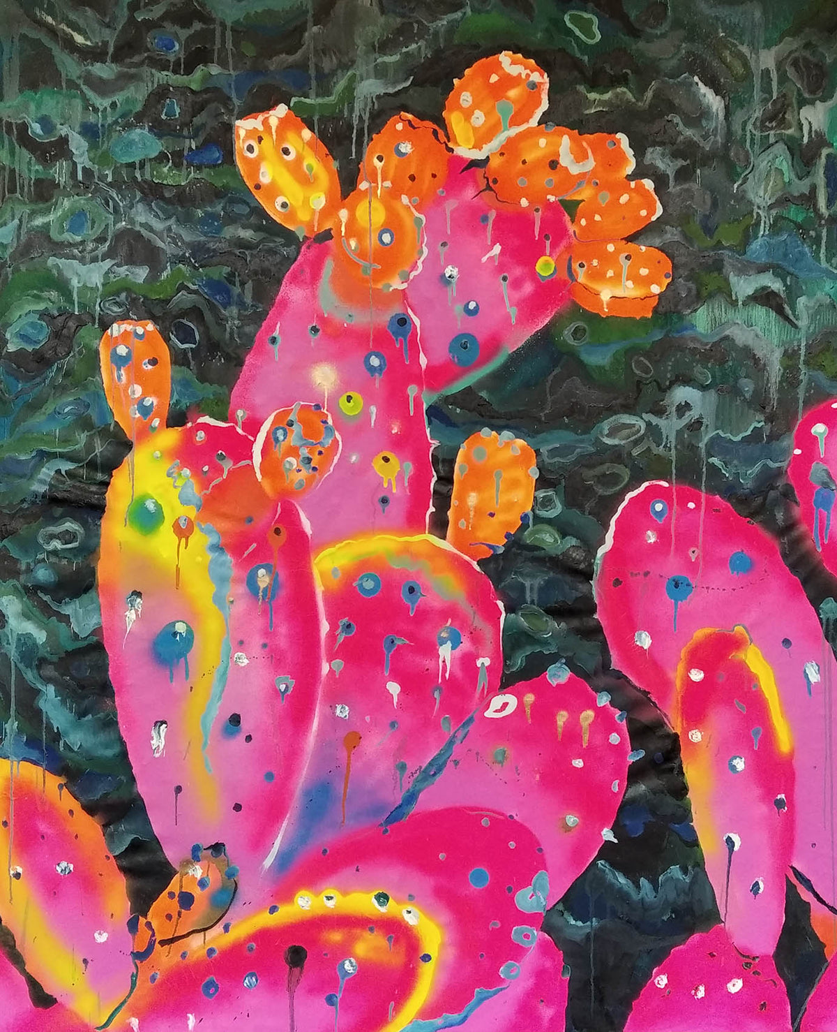 
Pink All Around by Dominic Virtosu: original work, 150x125cm / 59.05x49.2 in, oil on canvas, 2020