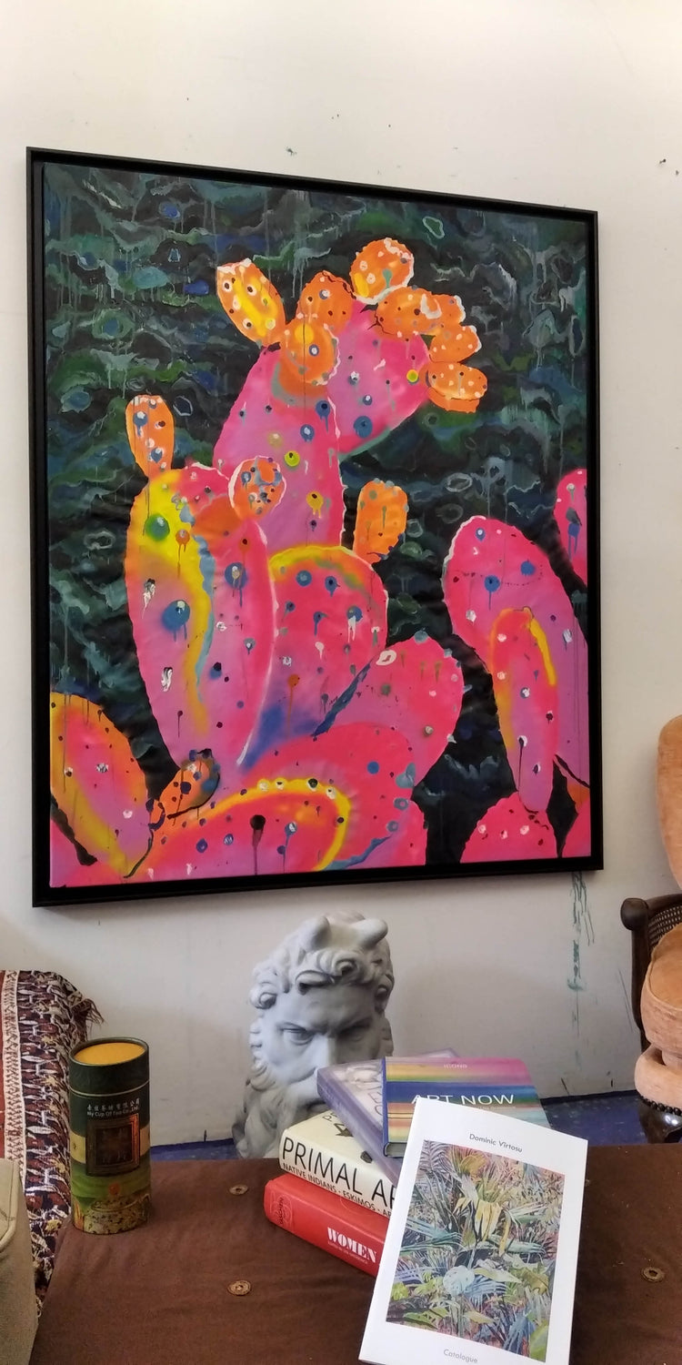 
Pink All Around by Dominic Virtosu: original work, 150x125cm / 59.05x49.2 in, oil on canvas, 2020 (view 9)