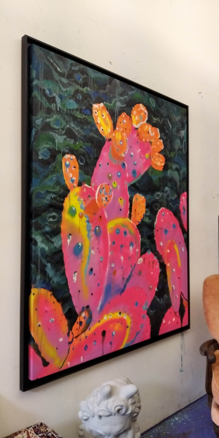
Pink All Around by Dominic Virtosu: original work, 150x125cm / 59.05x49.2 in, oil on canvas, 2020 (view 11)