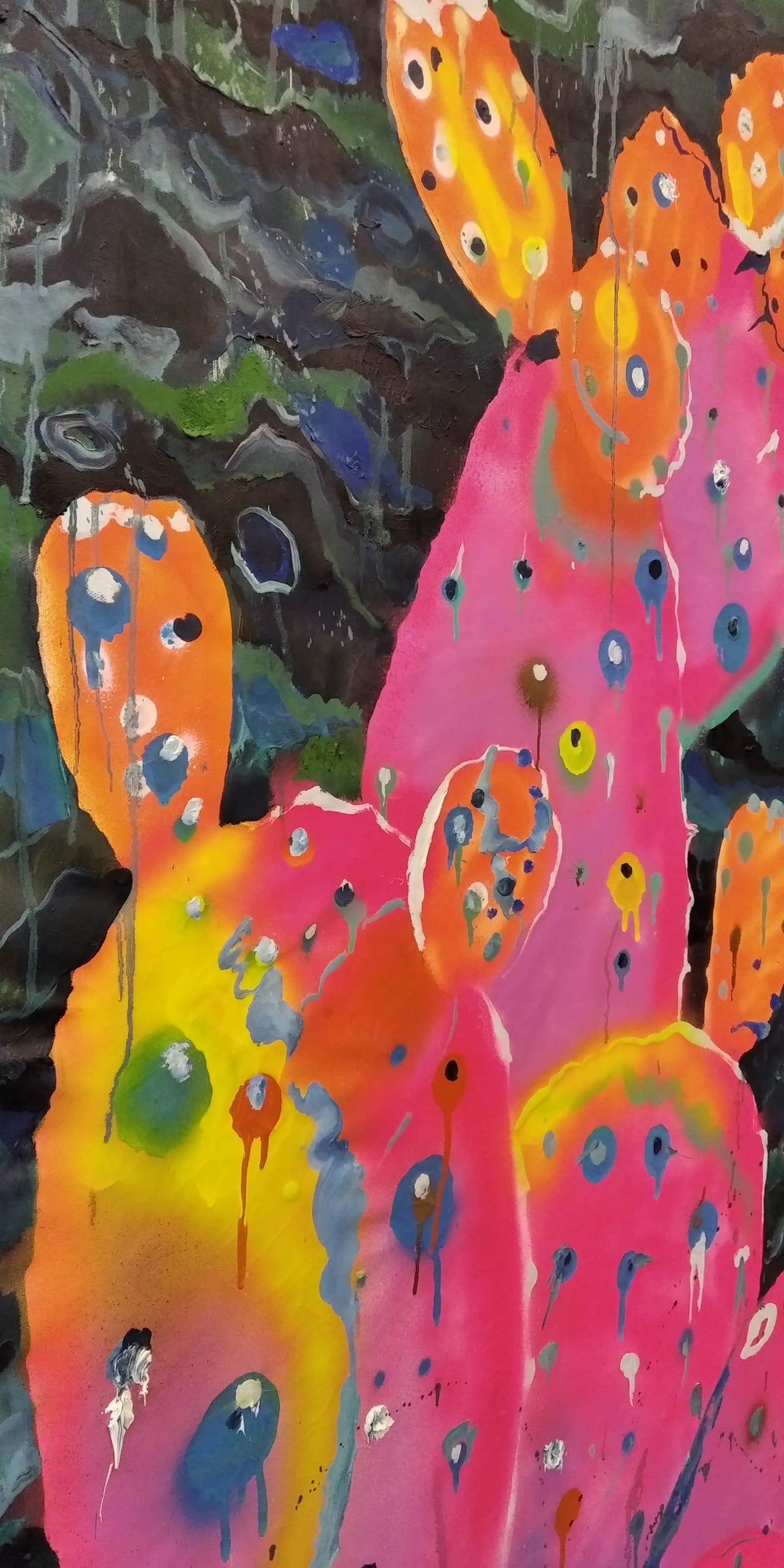
Pink All Around by Dominic Virtosu: original work, 150x125cm / 59.05x49.2 in, oil on canvas, 2020 (view 14)