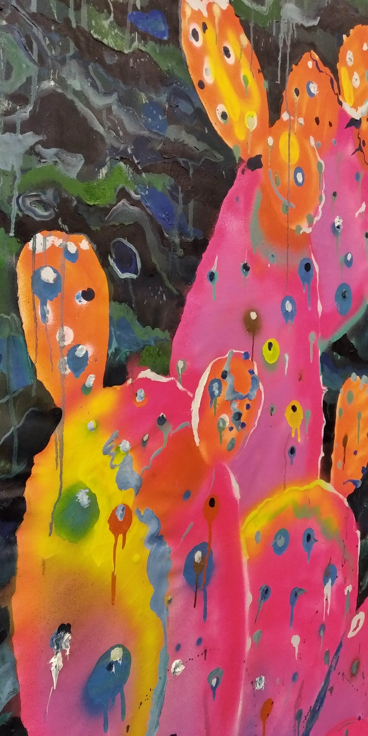 
Pink All Around by Dominic Virtosu: original work, 150x125cm / 59.05x49.2 in, oil on canvas, 2020 (view 14)