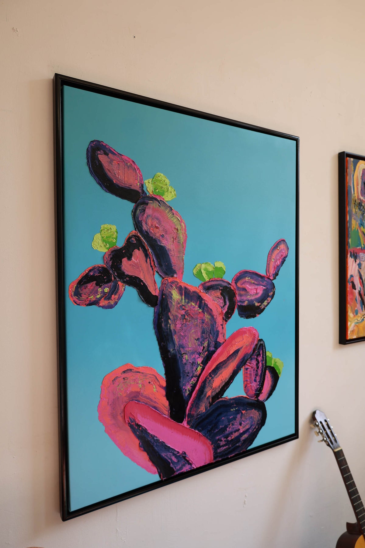 
Satin Beauty by Dominic Virtosu: original work, 130x100cm / 51.18x39.3 in, oil on canvas, 2022 (view 9)