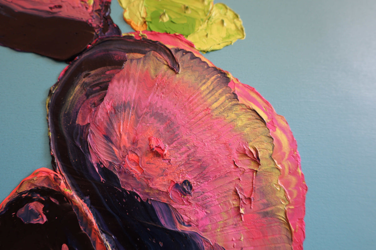 
Satin Beauty by Dominic Virtosu: original work, 130x100cm / 51.18x39.3 in, oil on canvas, 2022 (view 11)