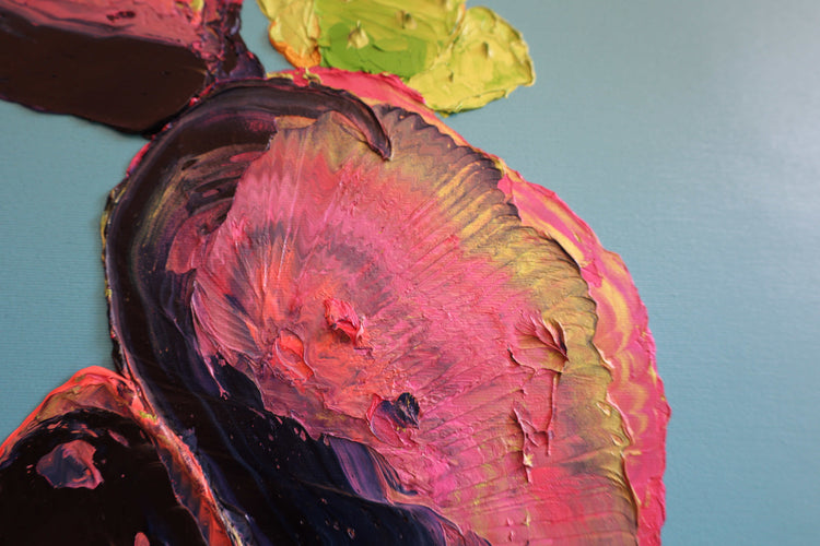 
Satin Beauty by Dominic Virtosu: original work, 130x100cm / 51.18x39.3 in, oil on canvas, 2022 (view 11)