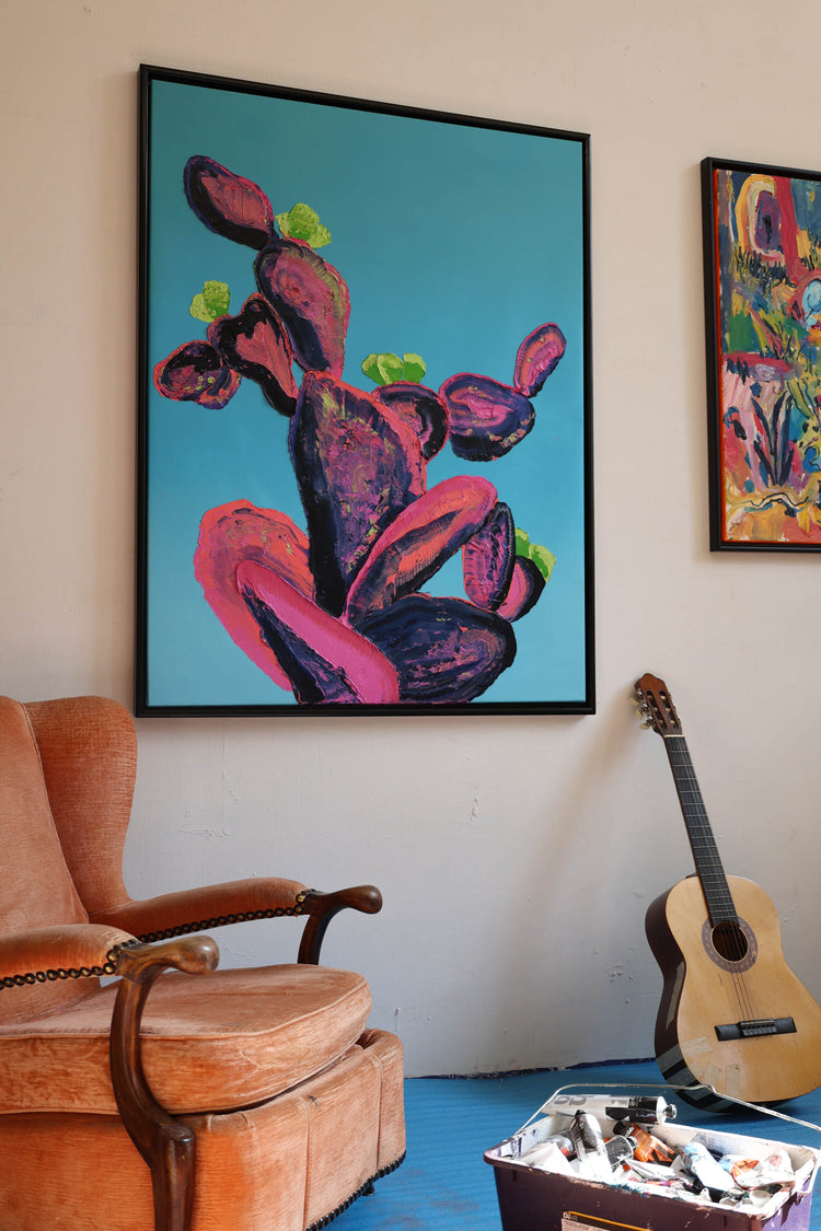 
Satin Beauty by Dominic Virtosu: original work, 130x100cm / 51.18x39.3 in, oil on canvas, 2022 (view 3)