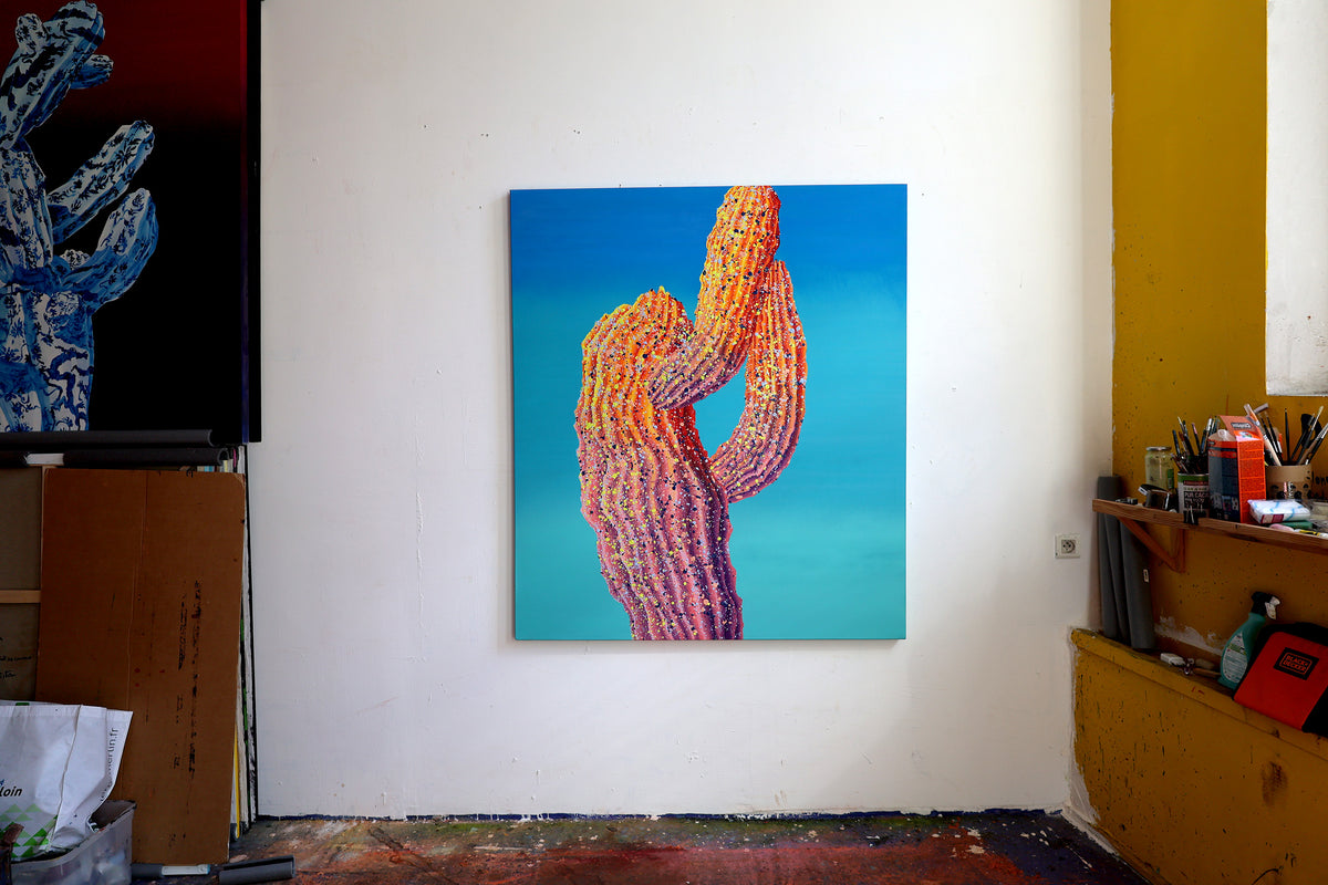 
Serenity by Dominic Virtosu: original work, 150x130cm / 59.06x51.18 in, oil on canvas, 2021 (view 2)