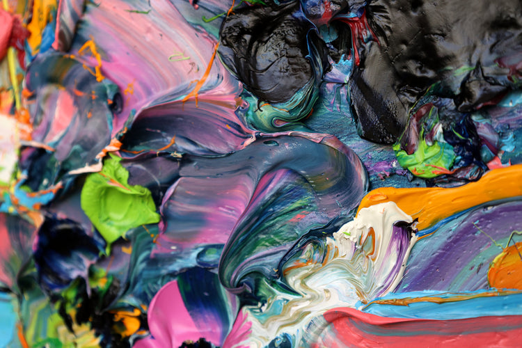 
Succulent Giant by Dominic Virtosu: original work, 180x150cm / 70.8x59.5 in, oil and spray paint on canvas, 2022 (view 12)