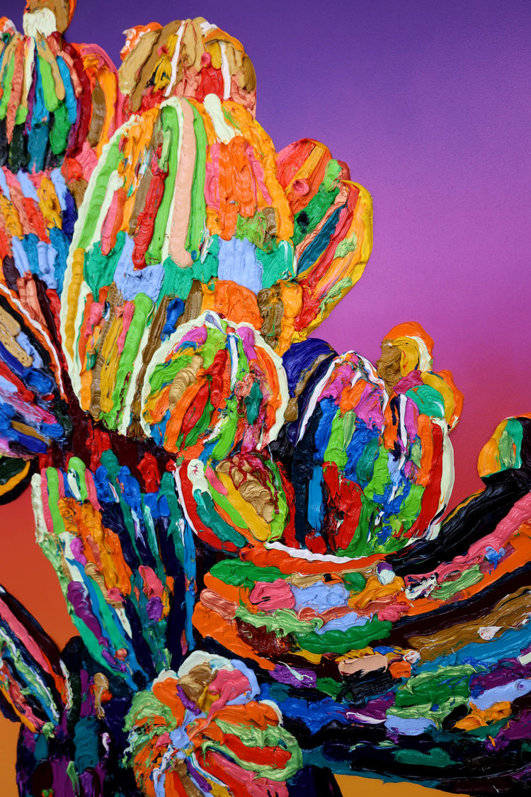 
Sunset Colour by Dominic Virtosu: original work, 150x130cm / 59.06x51.18 in, oil and spray paints on canvas, 2022 (view 15)
