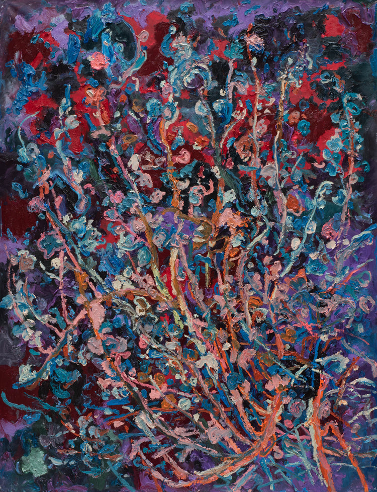
The Struggle of Harmony by Dominic Virtosu: original work, 130x100cm / 51.18x39.3 in, oil on canvas, 2019