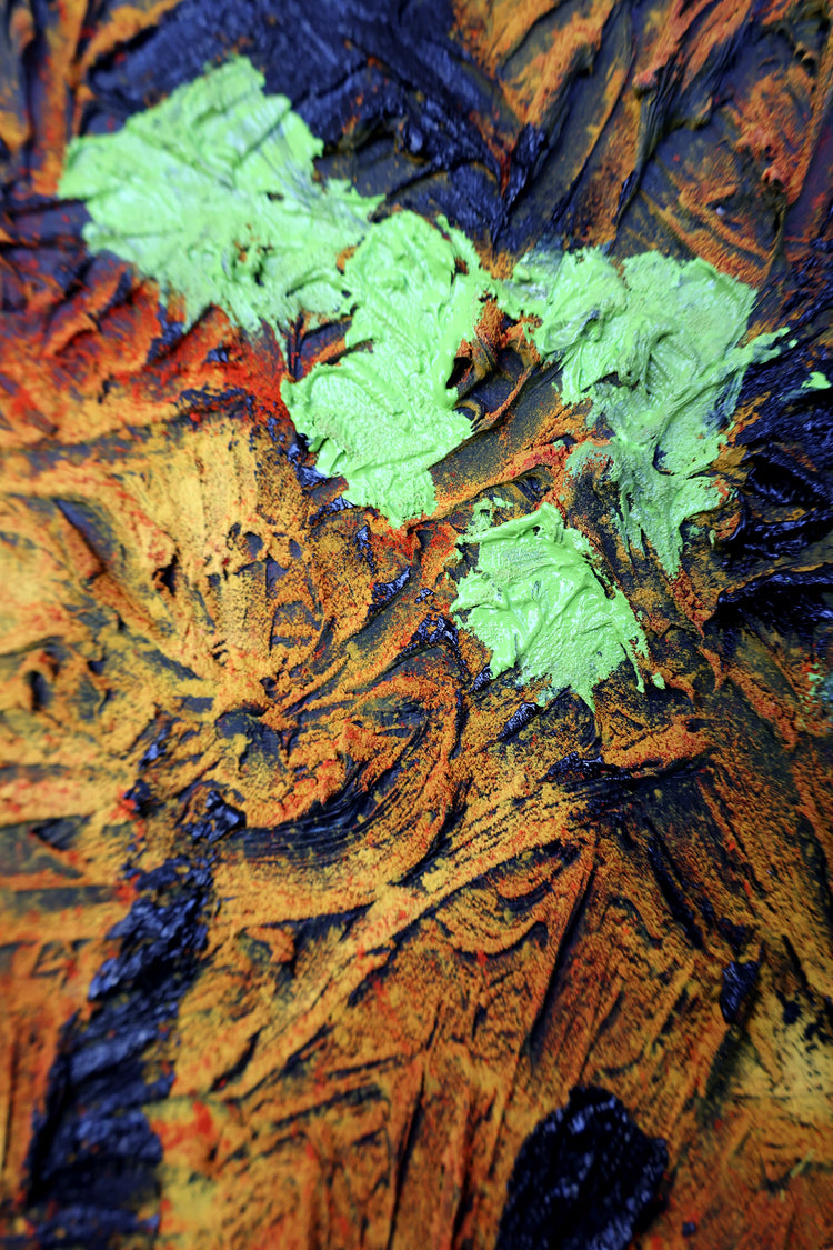 
Thick and Deep by Dominic Virtosu: original work, 200x150cm / 78.74x59.06 in, oil and pigment on canvas, 2022 (view 14)