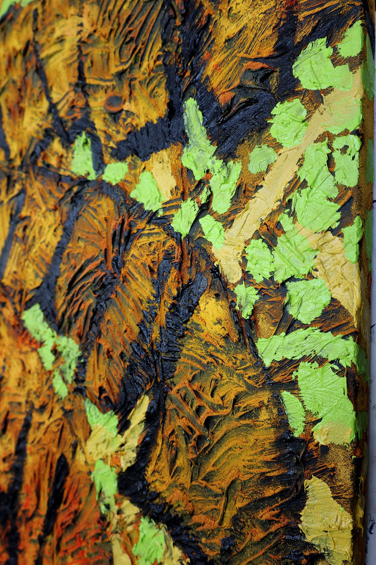 
Thick and Deep by Dominic Virtosu: original work, 200x150cm / 78.74x59.06 in, oil and pigment on canvas, 2022 (view 13)
