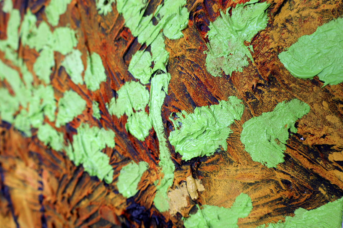 
Thick and Deep by Dominic Virtosu: original work, 200x150cm / 78.74x59.06 in, oil and pigment on canvas, 2022 (view 11)