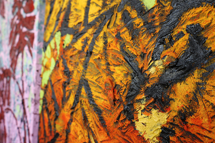 
Thick and Deep by Dominic Virtosu: original work, 200x150cm / 78.74x59.06 in, oil and pigment on canvas, 2022 (view 10)