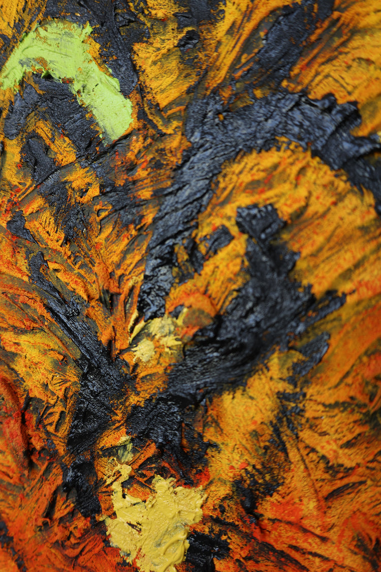 
Thick and Deep by Dominic Virtosu: original work, 200x150cm / 78.74x59.06 in, oil and pigment on canvas, 2022 (view 9)