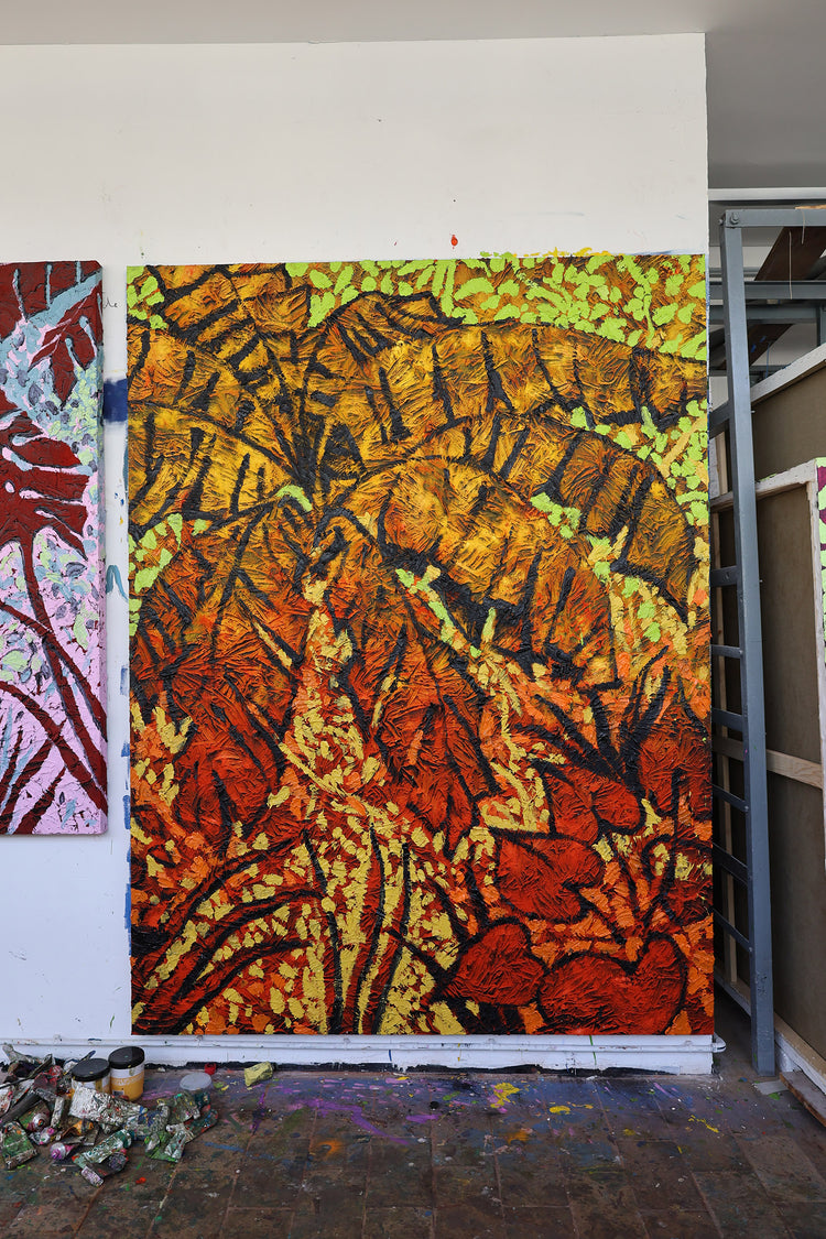 
Thick and Deep by Dominic Virtosu: original work, 200x150cm / 78.74x59.06 in, oil and pigment on canvas, 2022 (view 6)