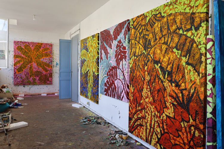 
Thick and Deep by Dominic Virtosu: original work, 200x150cm / 78.74x59.06 in, oil and pigment on canvas, 2022 (view 4)