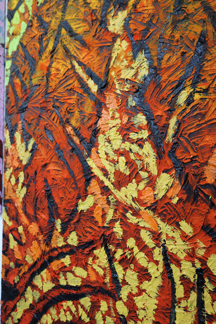 
Thick and Deep by Dominic Virtosu: original work, 200x150cm / 78.74x59.06 in, oil and pigment on canvas, 2022 (view 15)