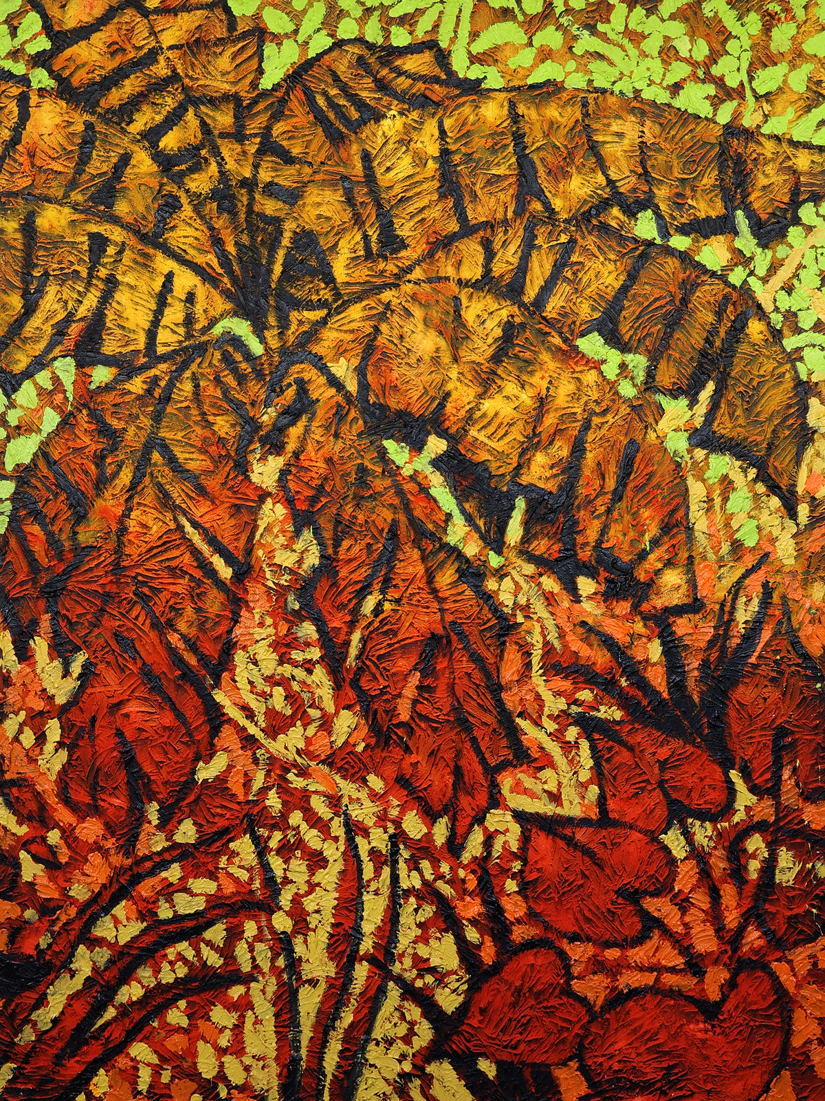 
Thick and Deep by Dominic Virtosu: original work, 200x150cm / 78.74x59.06 in, oil and pigment on canvas, 2022