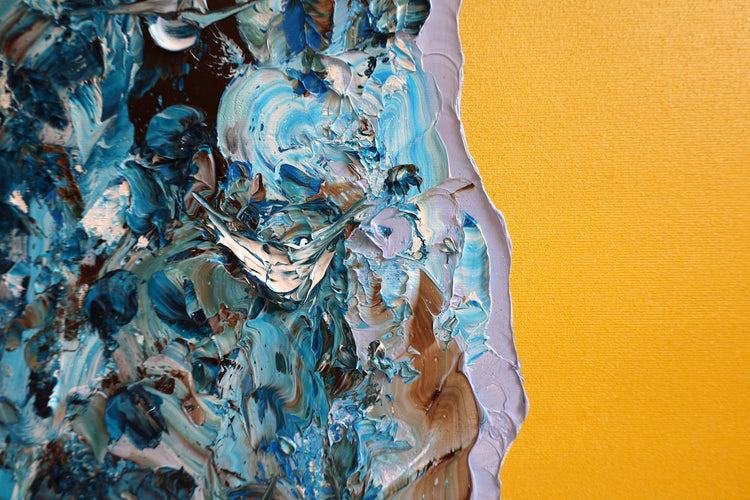 
Thick Boi by Dominic Virtosu: original work, 130x100cm / 51.18x39.3 in, oil and spray paint on canvas, 2022 (view 5)