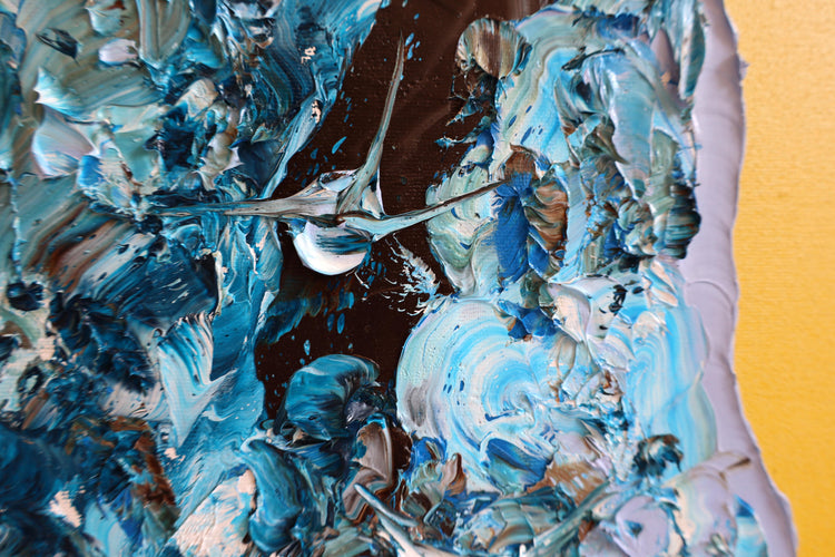 
Thick Boi by Dominic Virtosu: original work, 130x100cm / 51.18x39.3 in, oil and spray paint on canvas, 2022 (view 4)