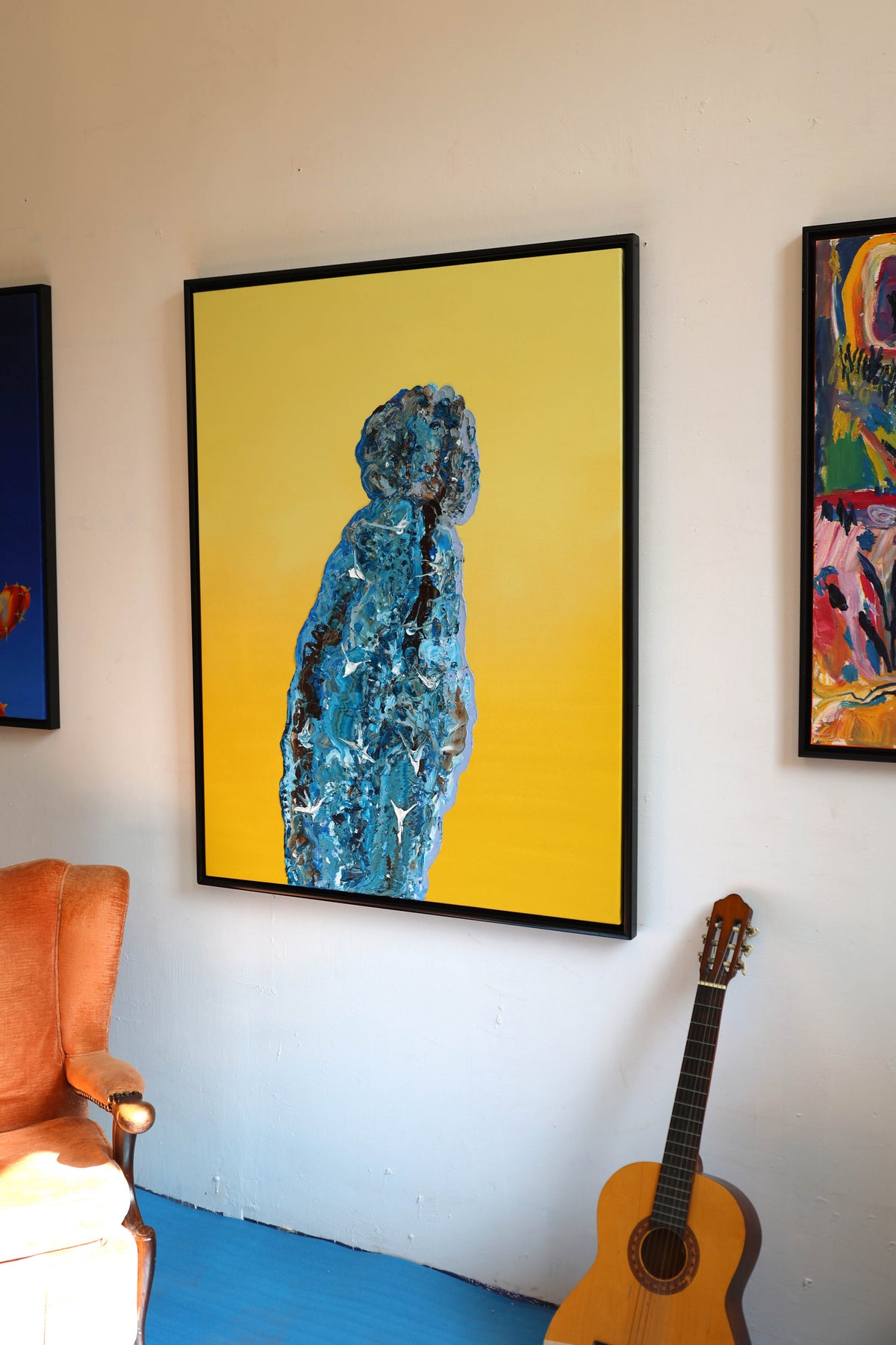 
Thick Boi by Dominic Virtosu: original work, 130x100cm / 51.18x39.3 in, oil and spray paint on canvas, 2022 (view 33)