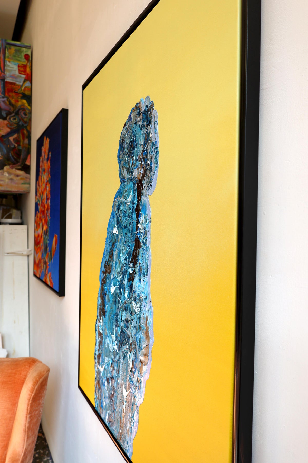 
Thick Boi by Dominic Virtosu: original work, 130x100cm / 51.18x39.3 in, oil and spray paint on canvas, 2022 (view 23)