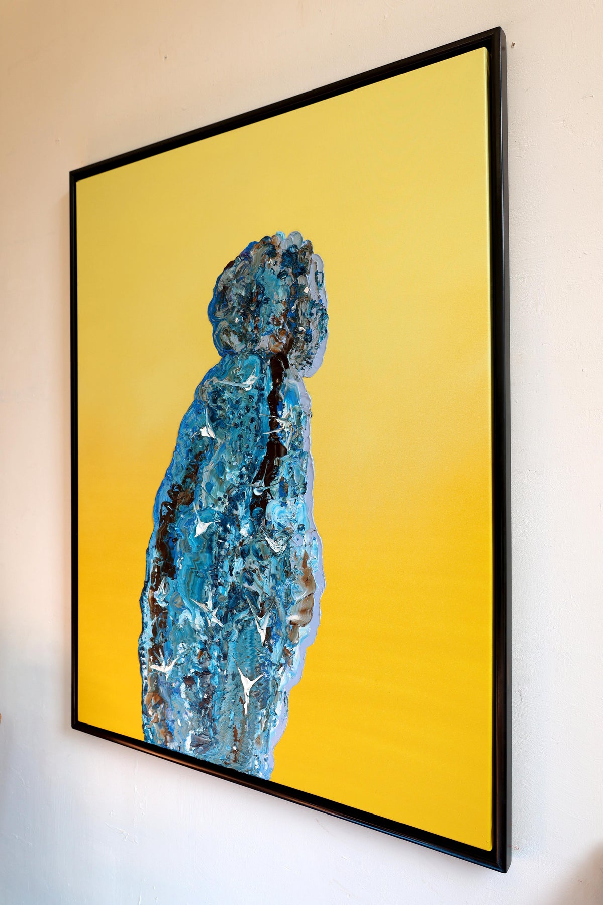 
Thick Boi by Dominic Virtosu: original work, 130x100cm / 51.18x39.3 in, oil and spray paint on canvas, 2022 (view 22)
