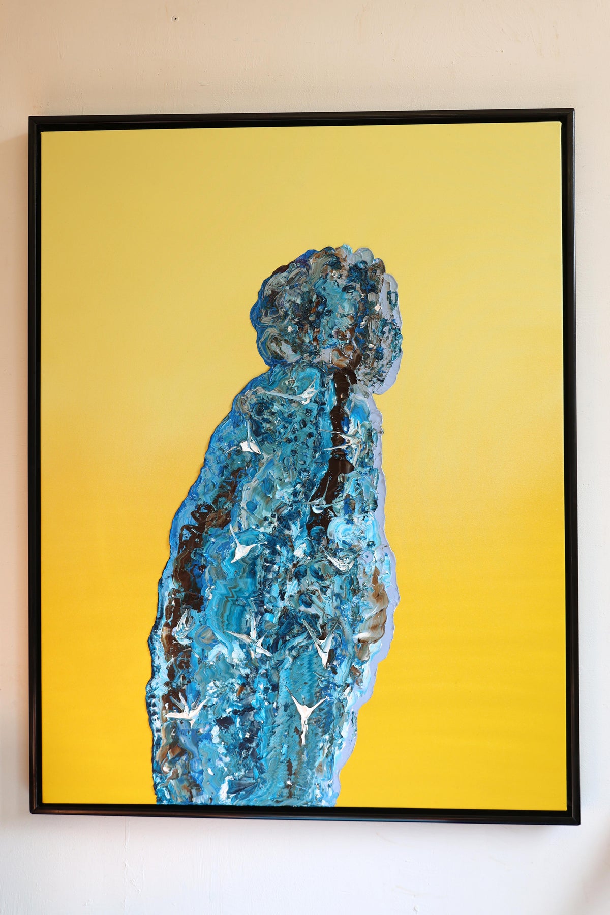 
Thick Boi by Dominic Virtosu: original work, 130x100cm / 51.18x39.3 in, oil and spray paint on canvas, 2022 (view 21)