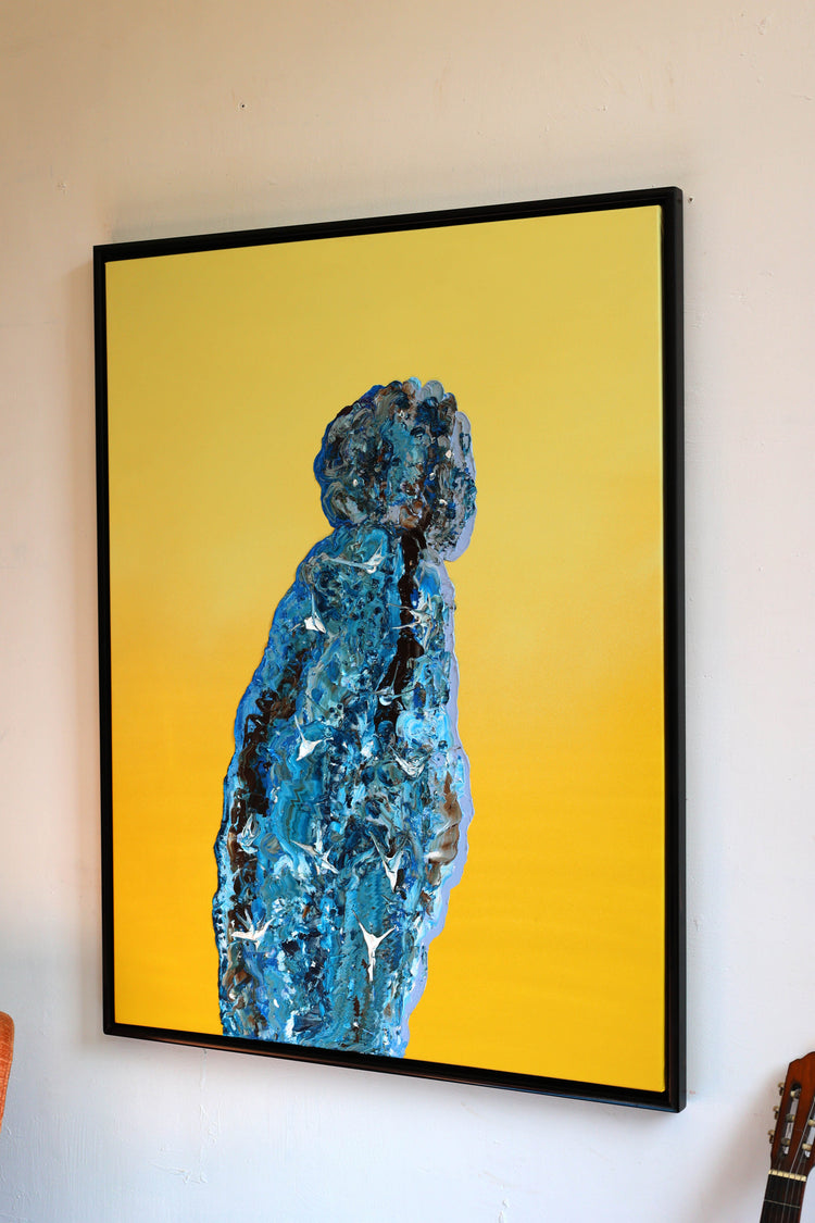 
Thick Boi by Dominic Virtosu: original work, 130x100cm / 51.18x39.3 in, oil and spray paint on canvas, 2022 (view 32)