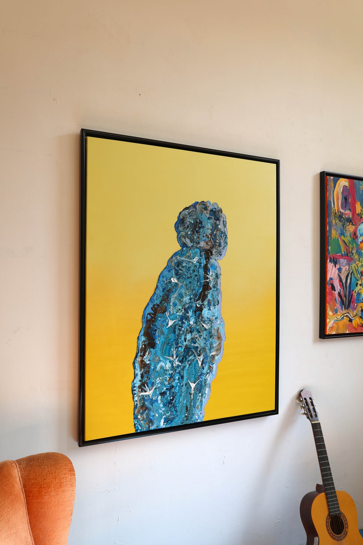 
Thick Boi by Dominic Virtosu: original work, 130x100cm / 51.18x39.3 in, oil and spray paint on canvas, 2022 (view 31)