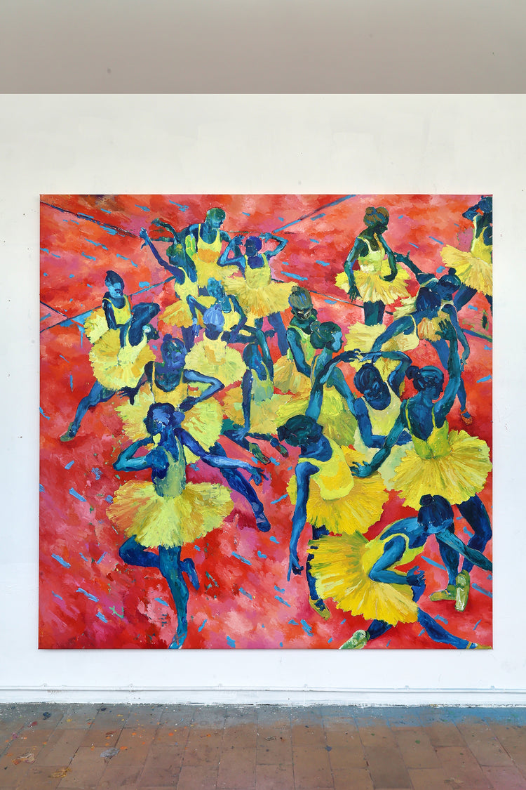 
Wishful Tempest by Dominic Virtosu: original work, 200x200 cm / 78.74x78.74 in , oil on canvas, 2023 (view 2)