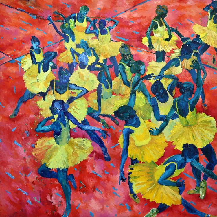
Wishful Tempest by Dominic Virtosu: original work, 200x200 cm / 78.74x78.74 in , oil on canvas, 2023