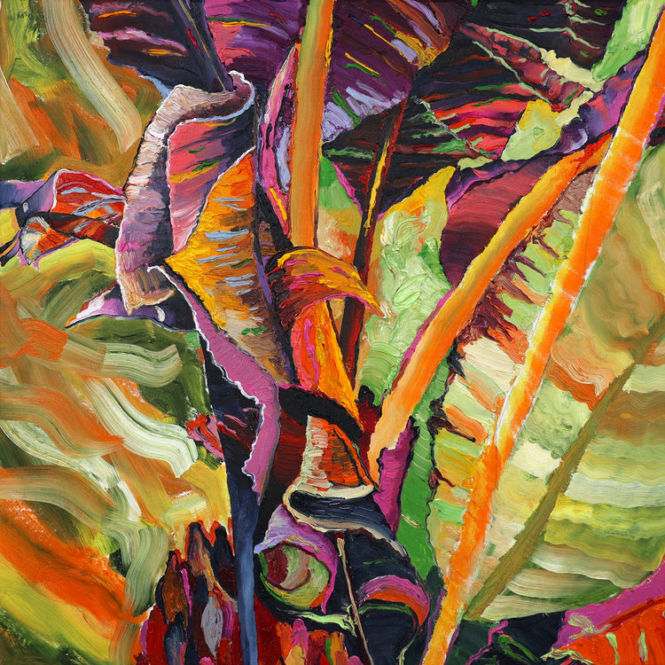 
Living the Dream by Dominic Virtosu: original work, 60x60 cm / 23.62x23.62 in, oil and spray paint on canvas, 2022