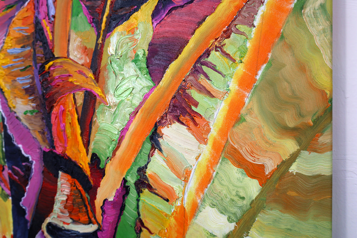 
Living the Dream by Dominic Virtosu: original work, 60x60 cm / 23.62x23.62 in, oil and spray paint on canvas, 2022 (view 12)