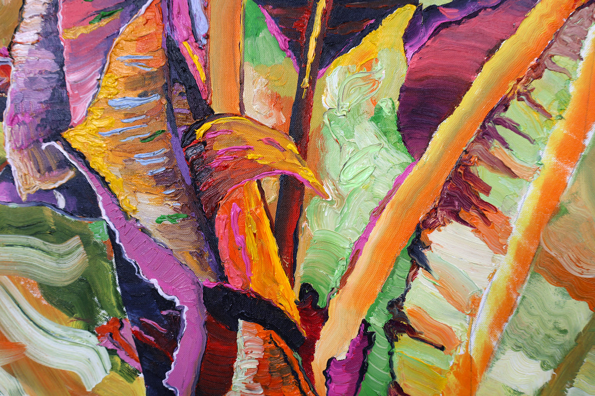 
Living the Dream by Dominic Virtosu: original work, 60x60 cm / 23.62x23.62 in, oil and spray paint on canvas, 2022 (view 14)