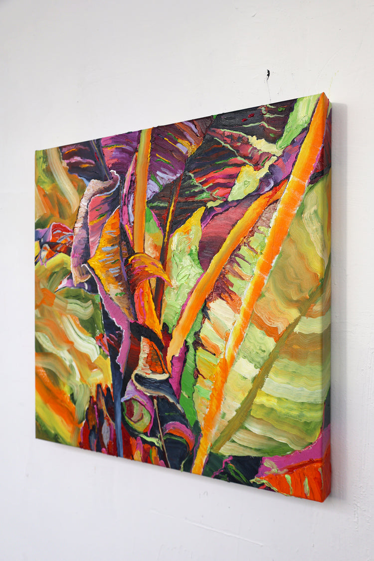
Living the Dream by Dominic Virtosu: original work, 60x60 cm / 23.62x23.62 in, oil and spray paint on canvas, 2022 (view 16)