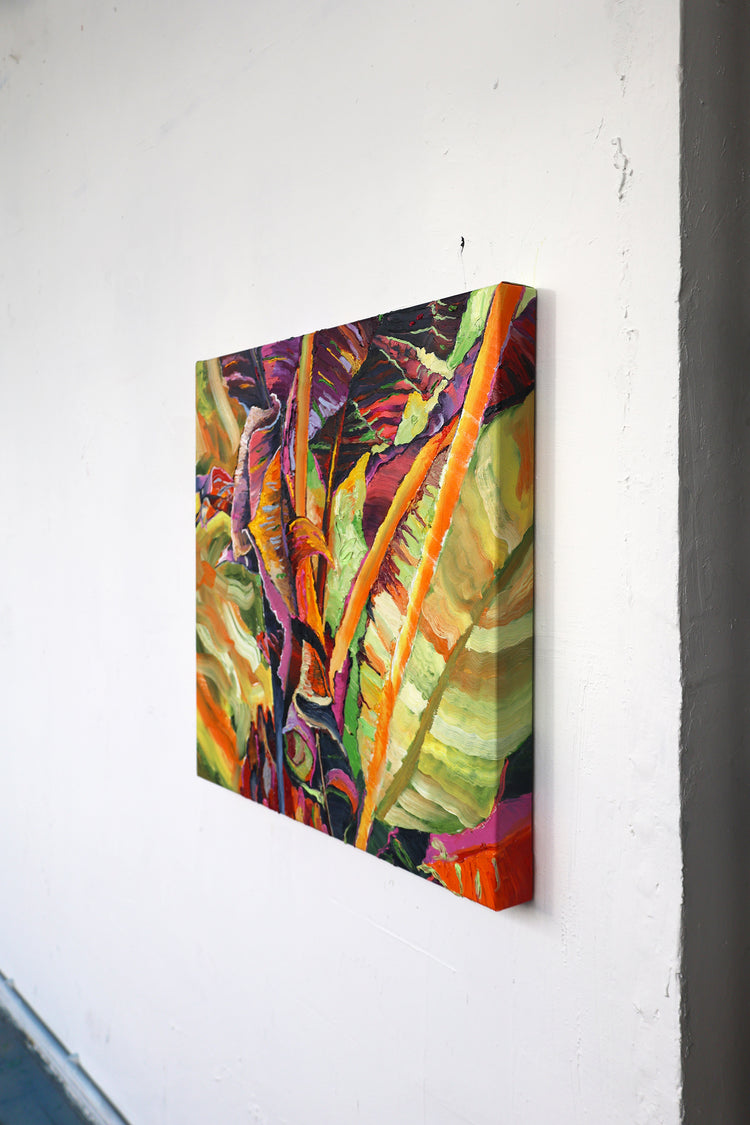 
Living the Dream by Dominic Virtosu: original work, 60x60 cm / 23.62x23.62 in, oil and spray paint on canvas, 2022 (view 17)
